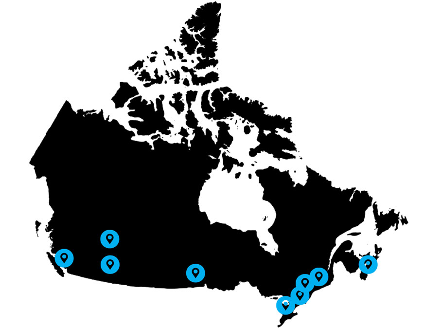 Our service locations